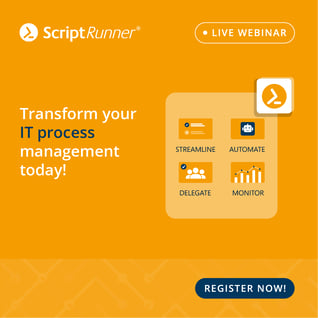 Webinar - Transform your IT process management today